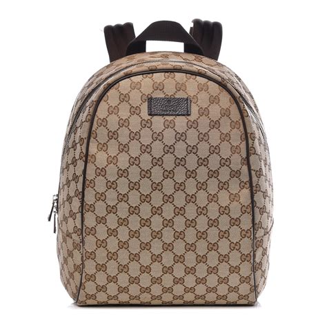 gucci emblem backpack